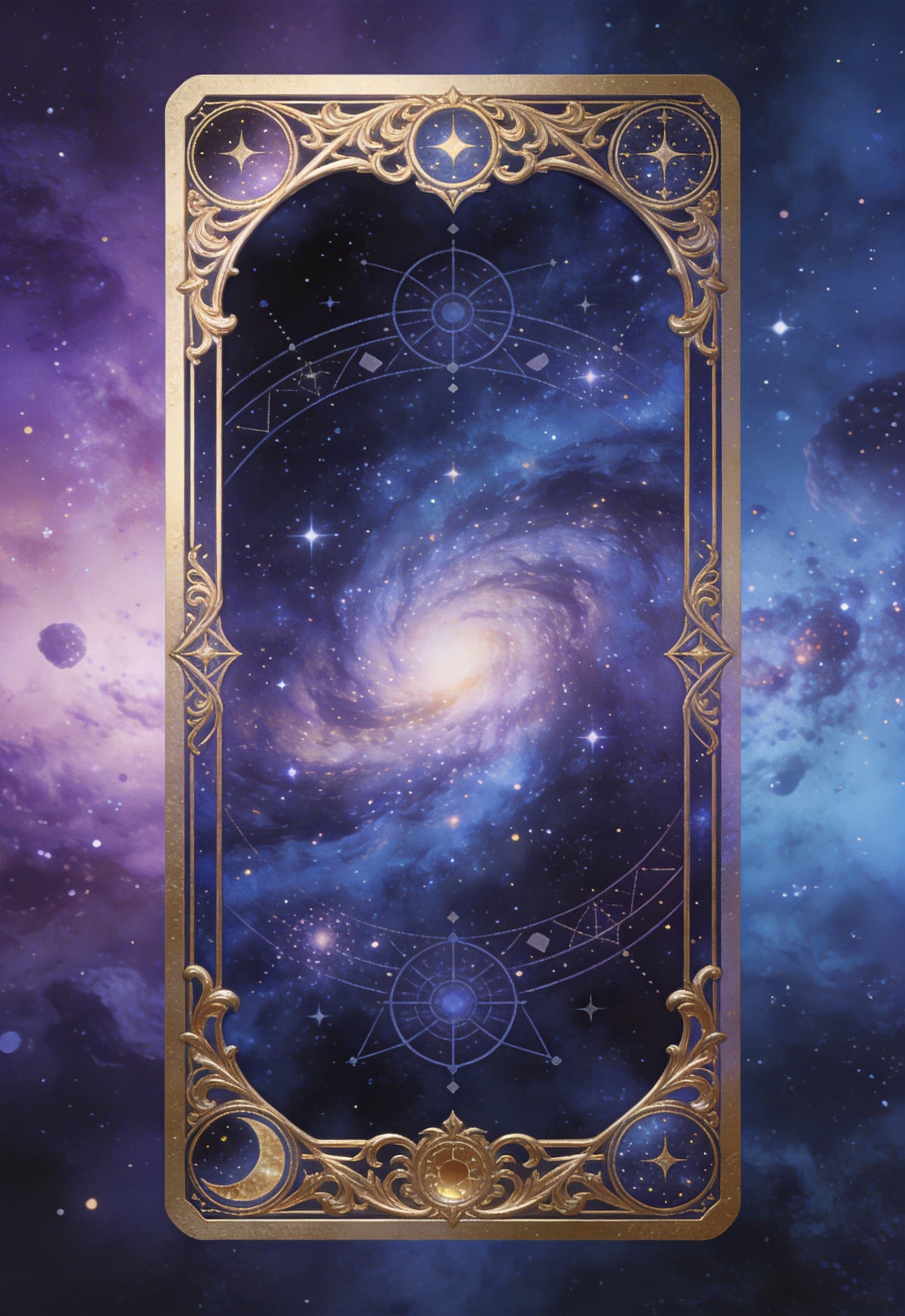 Tarot card front artwork